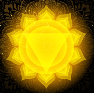 Solar Plexus Chakra of Yellow Illumination like the sun.